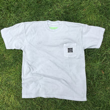 Load image into Gallery viewer, &#39;Workingman&#39;s Acid Tab&#39; Short Sleeve Pocket Tee - Grey
